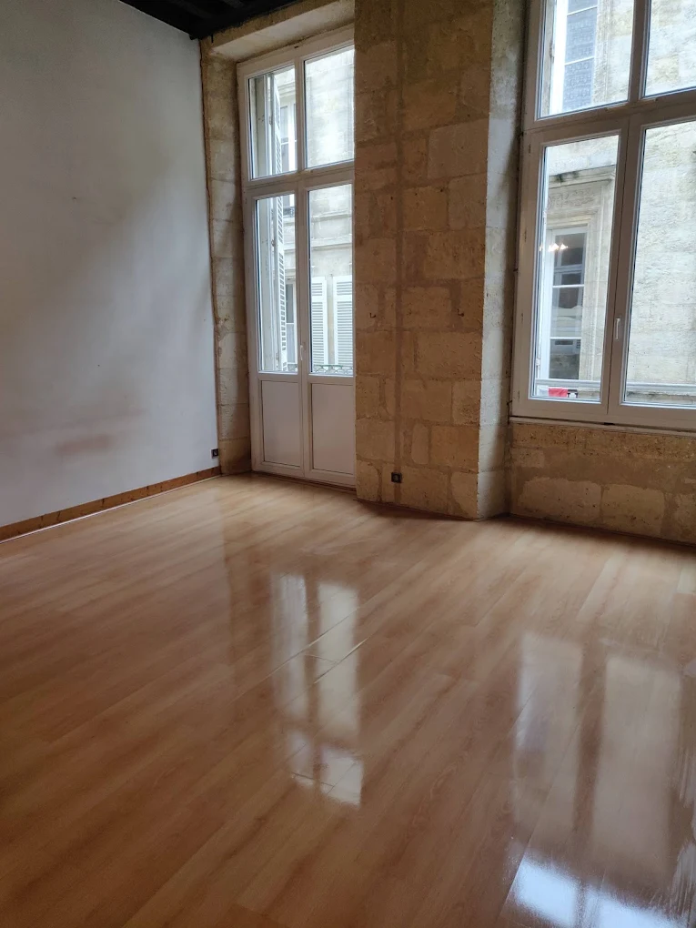 Parquet dans un appartement de caractère